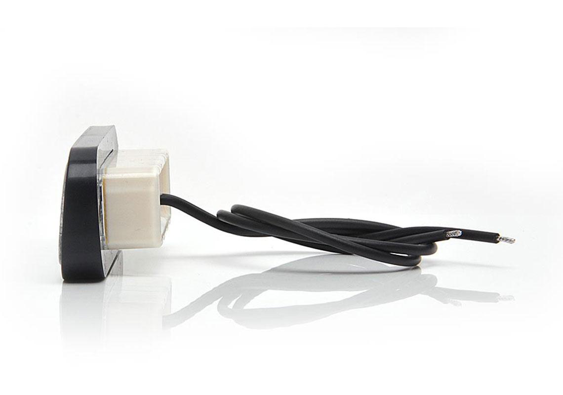 PIASTRA DA INCASSO A 2 LED